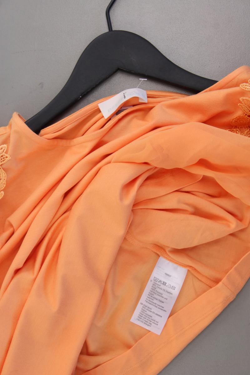 Pfeffinger T-Shirt Gr. 46 neuwertig Kurzarm orange aus Viskose