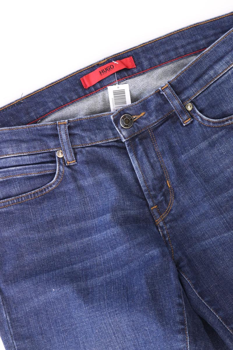 Hugo Boss Straight Jeans Gr. W29/L32 blau aus Baumwolle