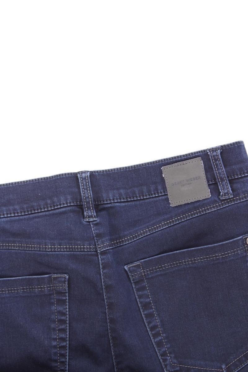 Gerry Weber Straight Jeans Gr. 42 blau aus Baumwolle