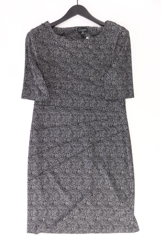 Connected Apparel Etuikleid Gr. UK 10 (S) Kurzarm grau aus Rayon