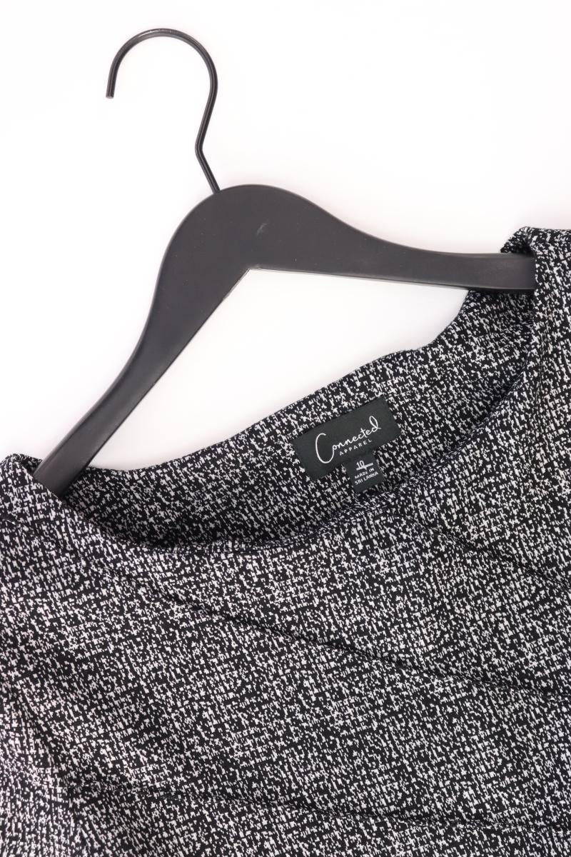 Connected Apparel Etuikleid Gr. UK 10 (S) Kurzarm grau aus Rayon