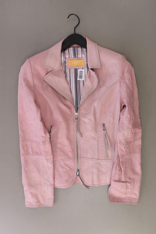 Biba Lammleder Jacke Gr. 34 rosa