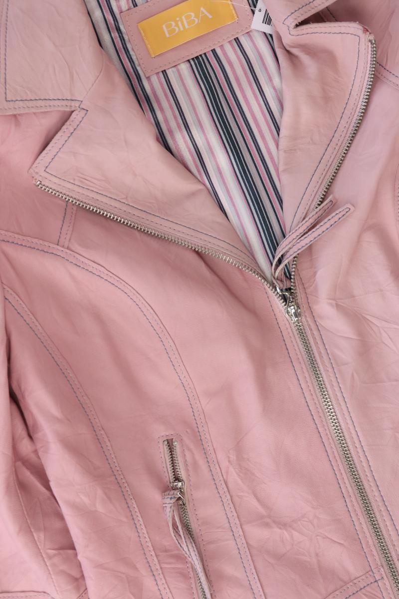 Biba Lammleder Jacke Gr. 34 rosa