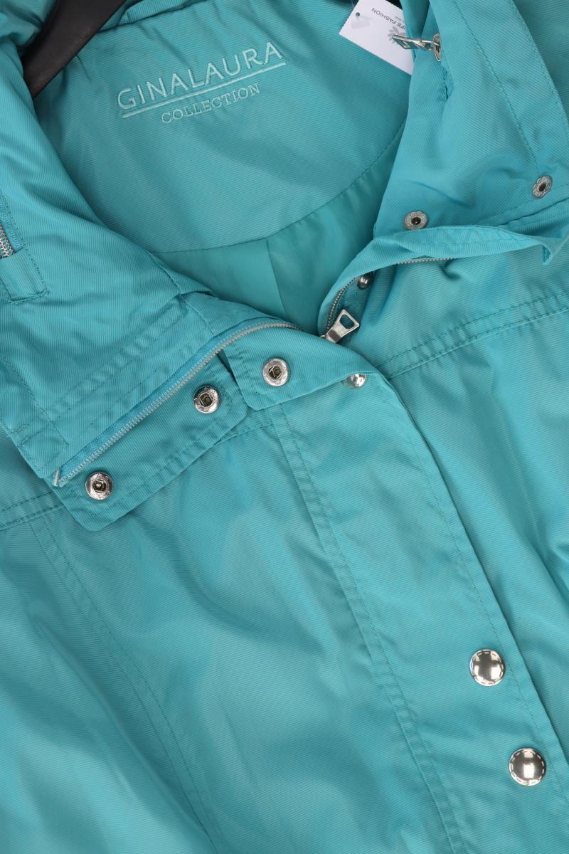 Gina Laura Übergangsjacke Gr. XL türkis aus Polyester