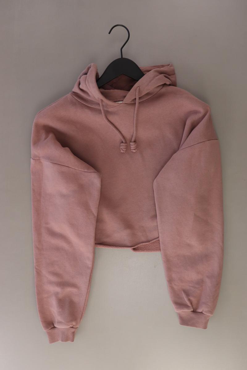 Reserved Cropped Hoodie Gr. M rosa aus Baumwolle