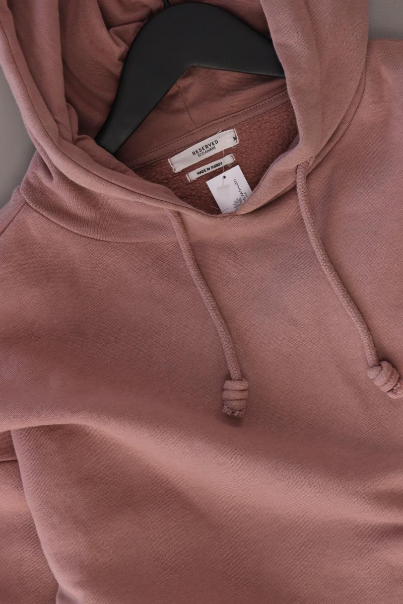 Reserved Cropped Hoodie Gr. M rosa aus Baumwolle