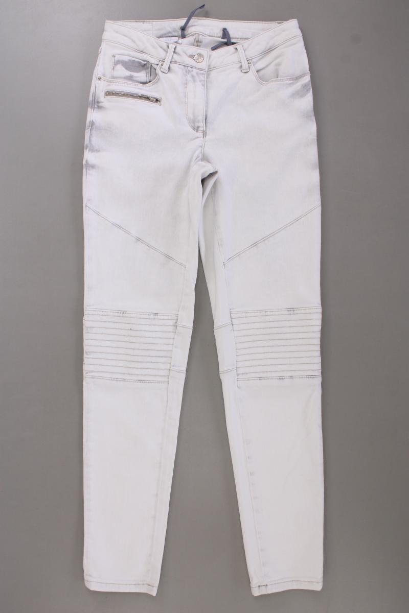 Madeleine Skinny Jeans Gr. 36 grau aus Baumwolle