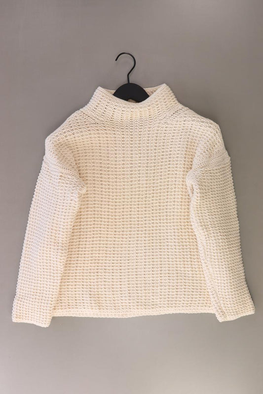 Marc O'Polo Grobstrickpullover Gr. M neuwertig creme aus Baumwolle