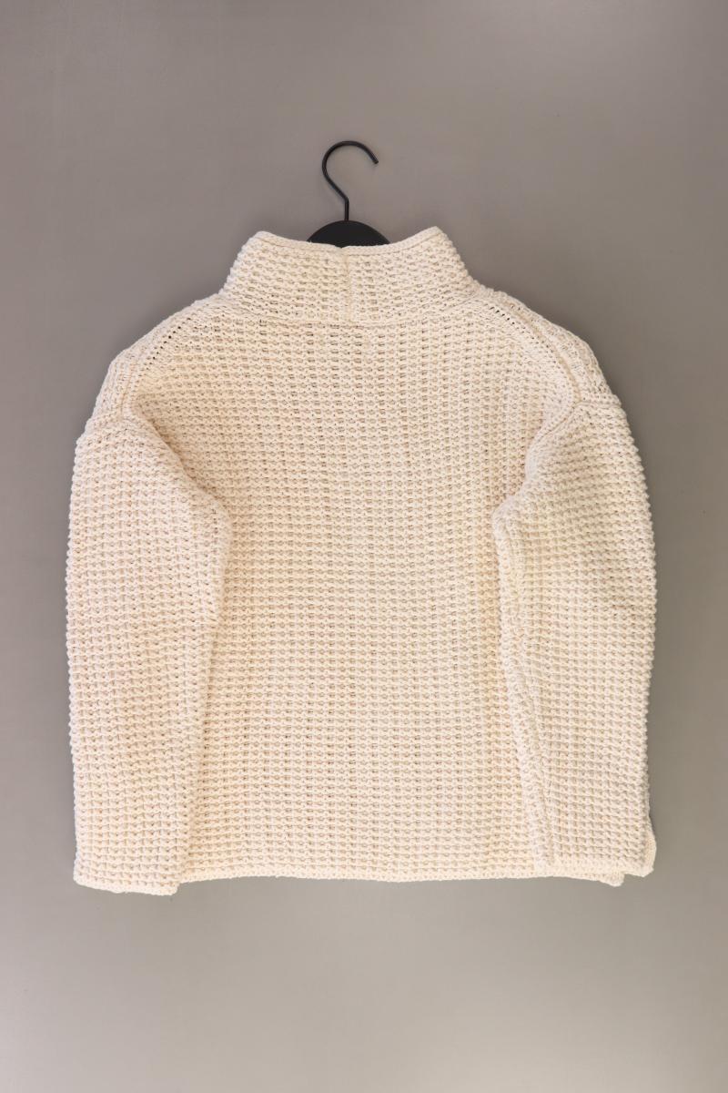 Marc O'Polo Grobstrickpullover Gr. M neuwertig creme aus Baumwolle