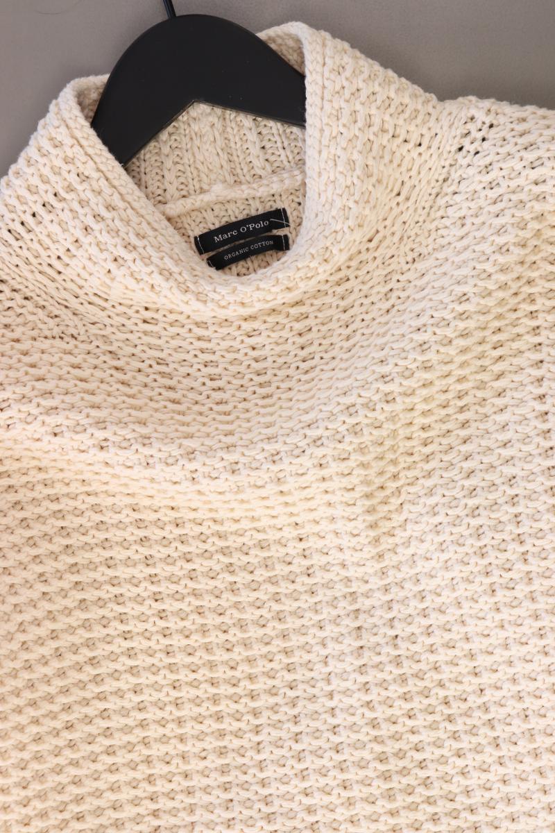 Marc O'Polo Grobstrickpullover Gr. M neuwertig creme aus Baumwolle