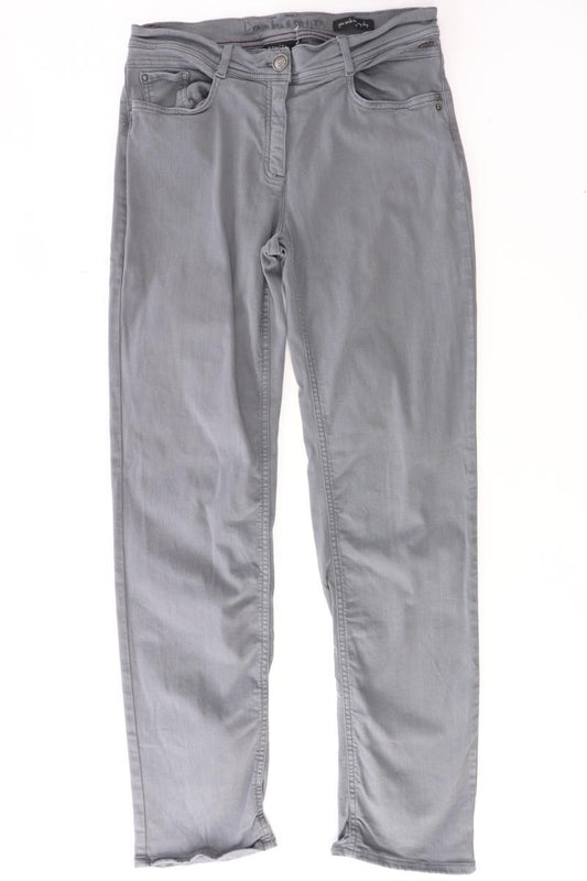 Bonita Straight Jeans Gr. 40 grau aus Baumwolle