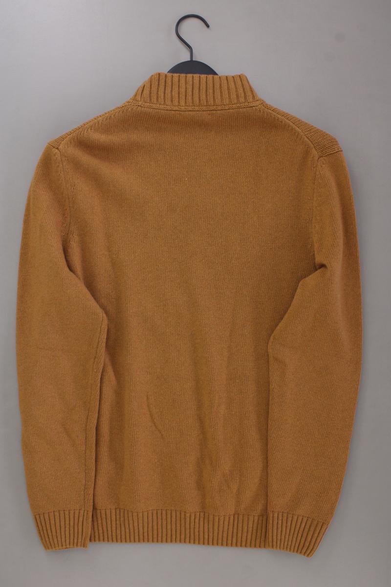Walbusch Zopfpullover für Herren Gr. 50 neuwertig braun aus Polyamid