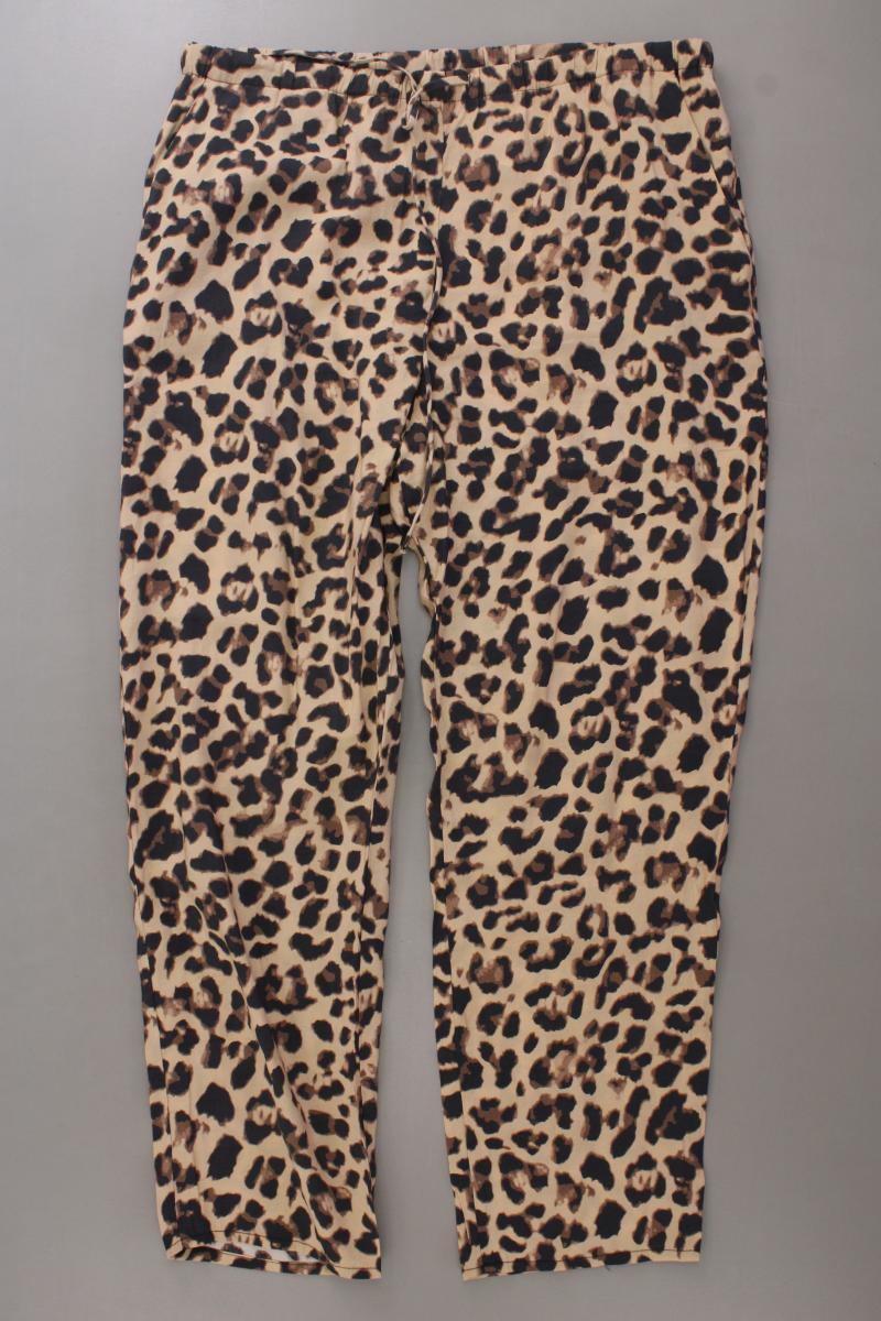 Zara Stoffhose Gr. L mit Tierdruck braun