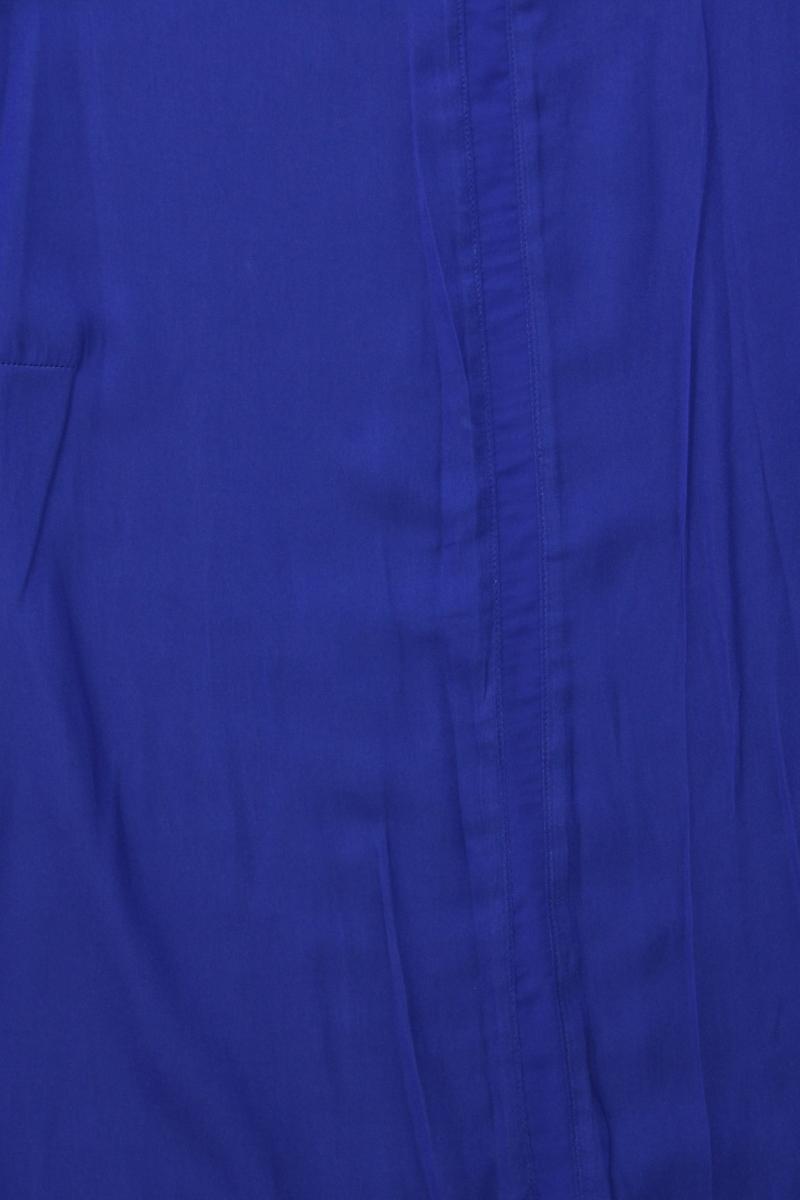 s.Oliver Premium Kurzarmbluse Gr. 42 blau
