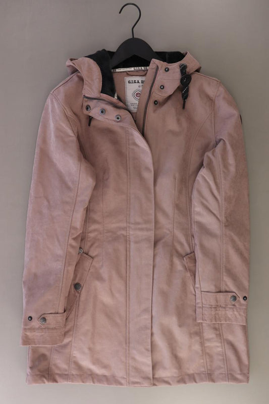 GIGA DX Kapuzenmantel Gr. 44 neuwertig braun aus Polyester