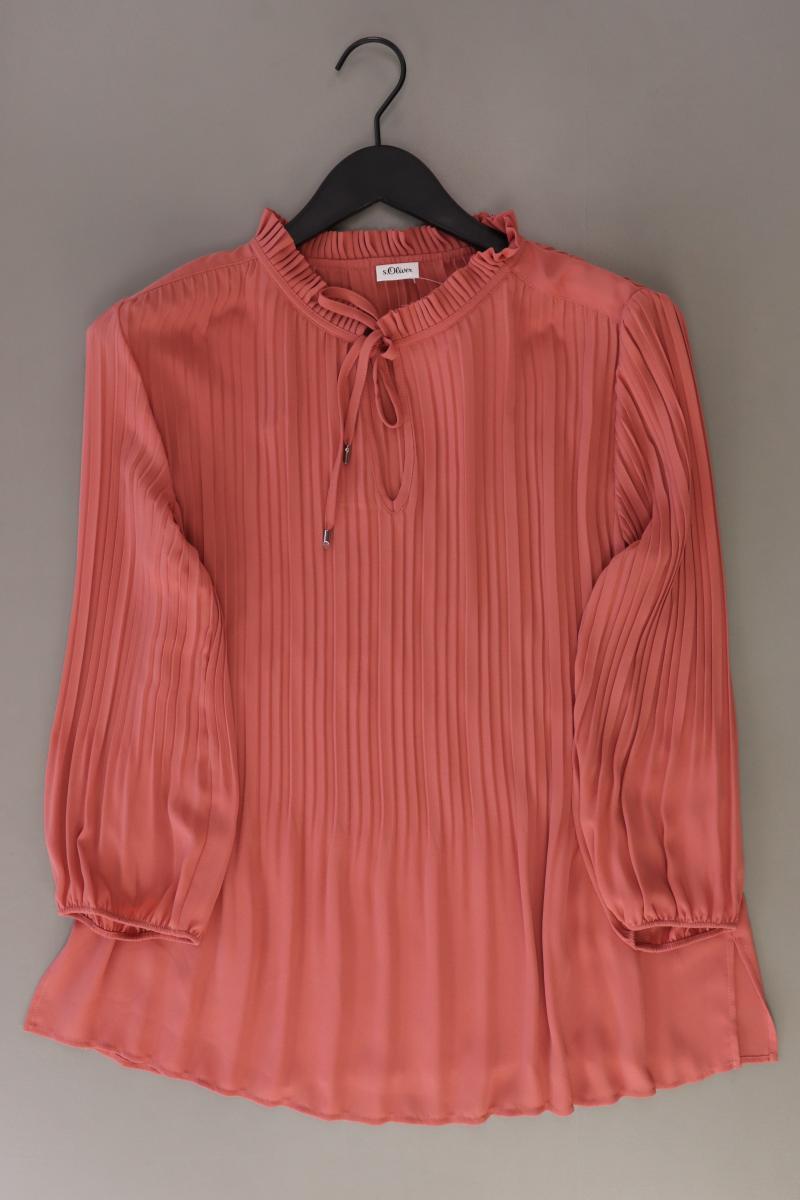 s.Oliver Regular Bluse Gr. 42 3/4 Ärmel rosa aus Polyester