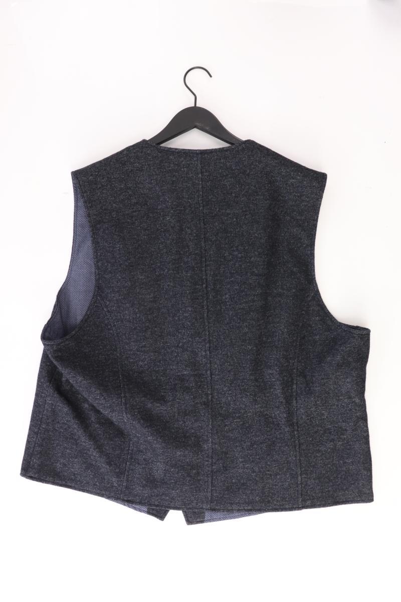 Carl Gross Weste Größe 64 für Herren Gr. 64 blau aus Wolle