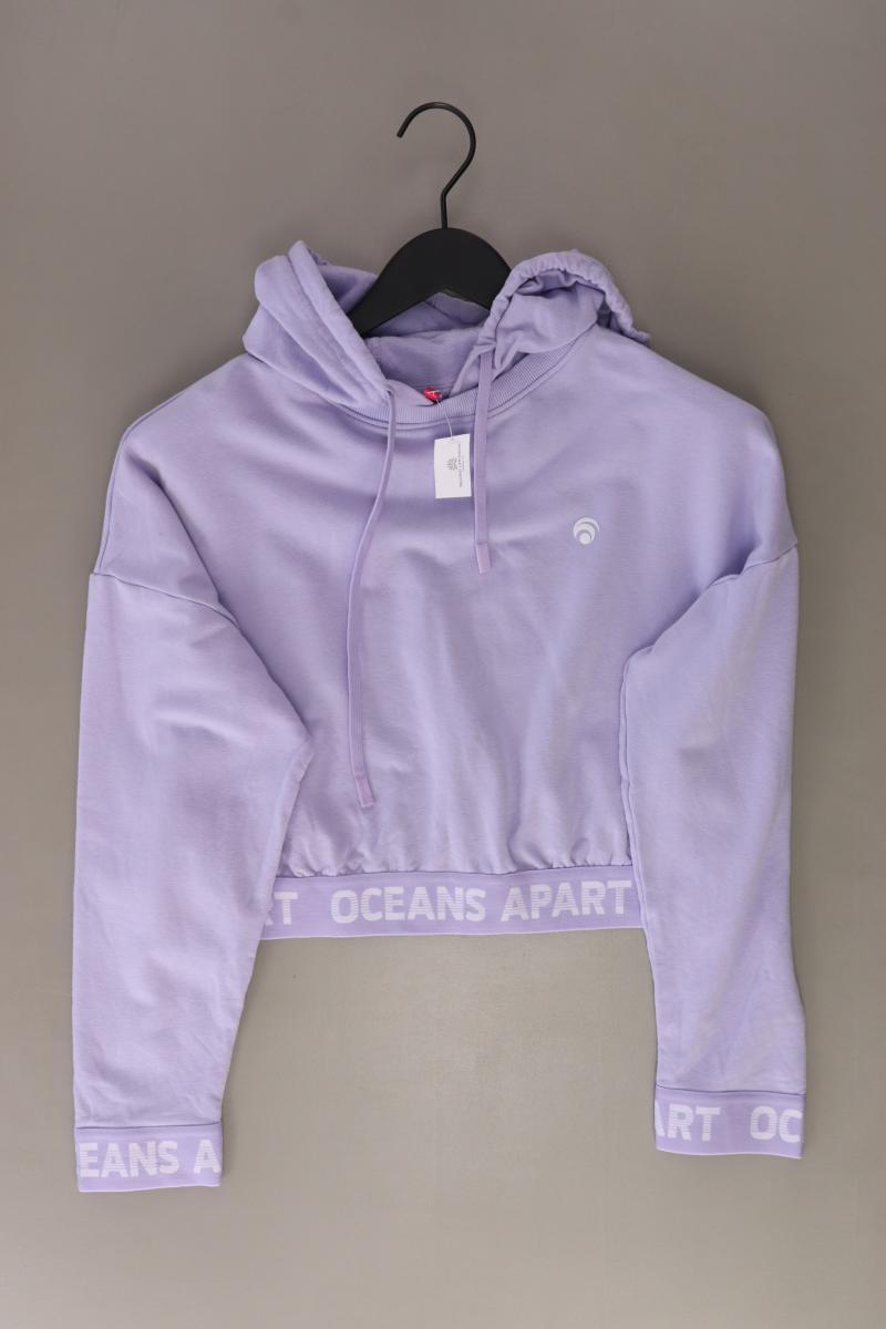 oceans apart Cropped Sportpullover Gr. M lila aus Modal