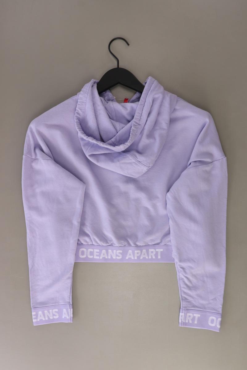 oceans apart Cropped Sportpullover Gr. M lila aus Modal