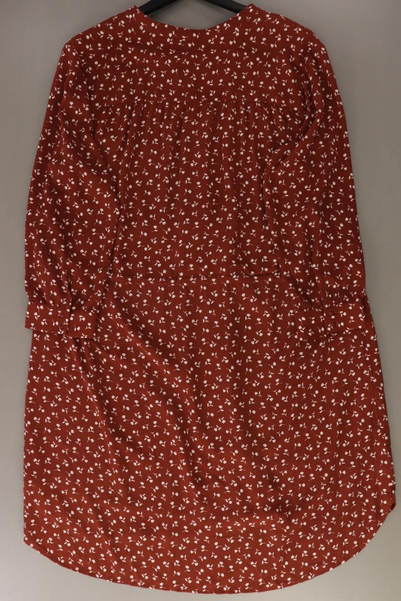 Selected Femme Langarmkleid Gr. 44 braun aus Polyester