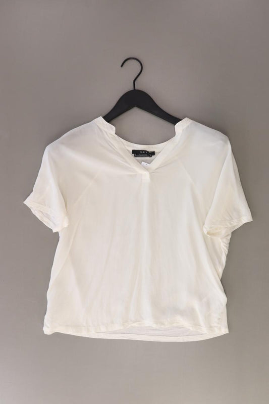 Set Kurzarmbluse Gr. 36 creme aus Viskose