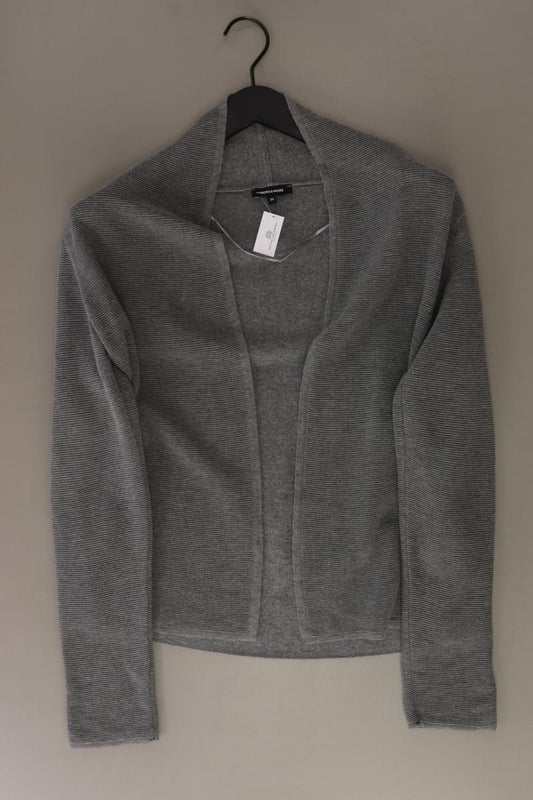 More&More Strickjacke Gr. 34 Langarm grau aus Viskose