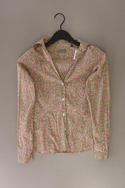 Rosa Lanz Textilmanufaktur Bluse Gr. XS Langarm mehrfarbig aus Baumwolle