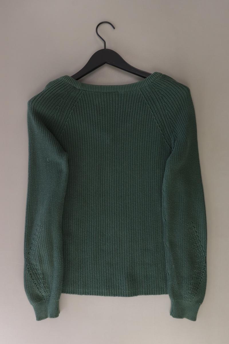 Vila Grobstrickpullover Gr. S grün aus Baumwolle