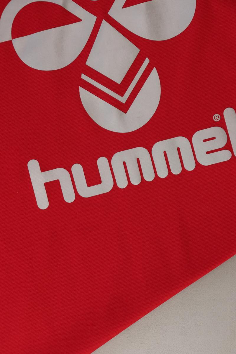 hummel T-Shirt für Herren Gr. XXXL Kurzarm rot aus Polyester