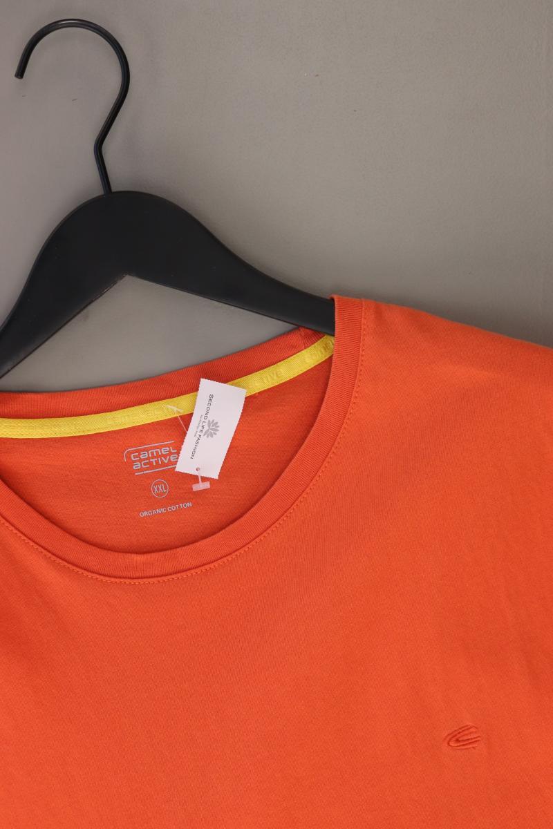 camel active T-Shirt Gr. XXL Kurzarm orange aus Baumwolle
