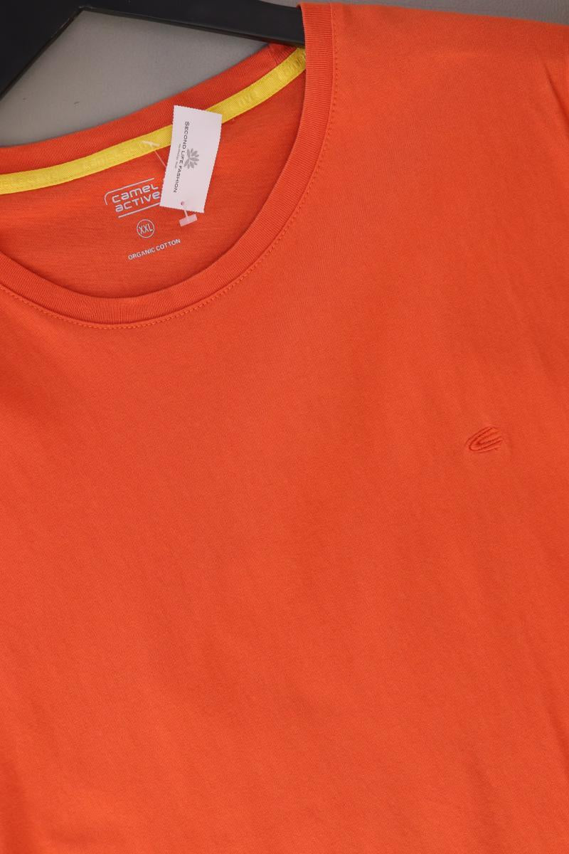 camel active T-Shirt Gr. XXL Kurzarm orange aus Baumwolle