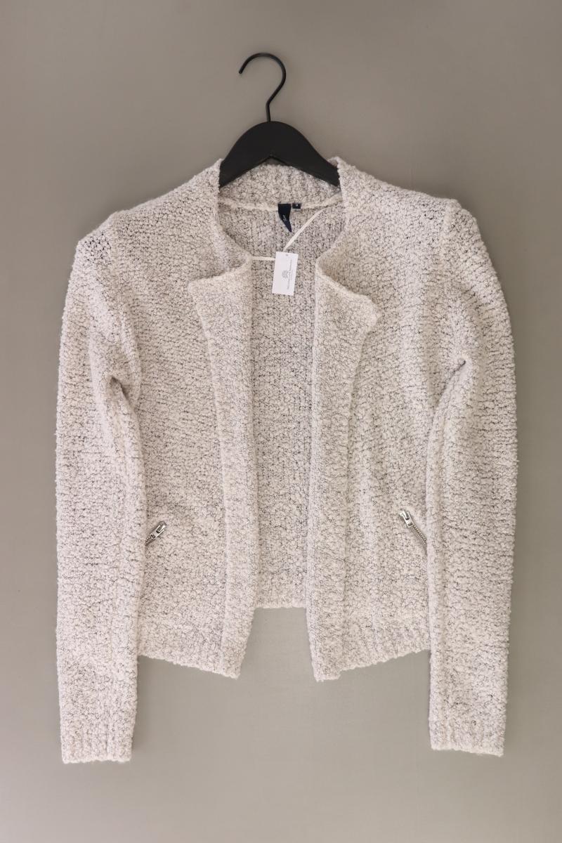 s.Oliver Strickjacke Gr. S Langarm creme aus Polyacryl