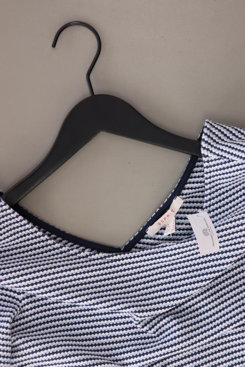 Esprit Kurzarmkleid Gr. S blau