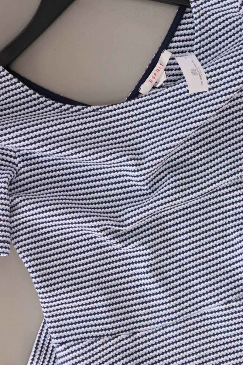 Esprit Kurzarmkleid Gr. S blau