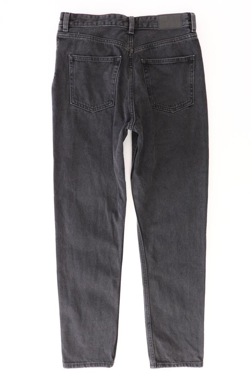 Monki Straight Jeans Gr. W28 schwarz aus Baumwolle