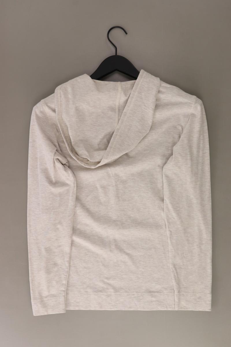 Brax Kapuzenshirt Gr. 38 Langarm creme aus Baumwolle