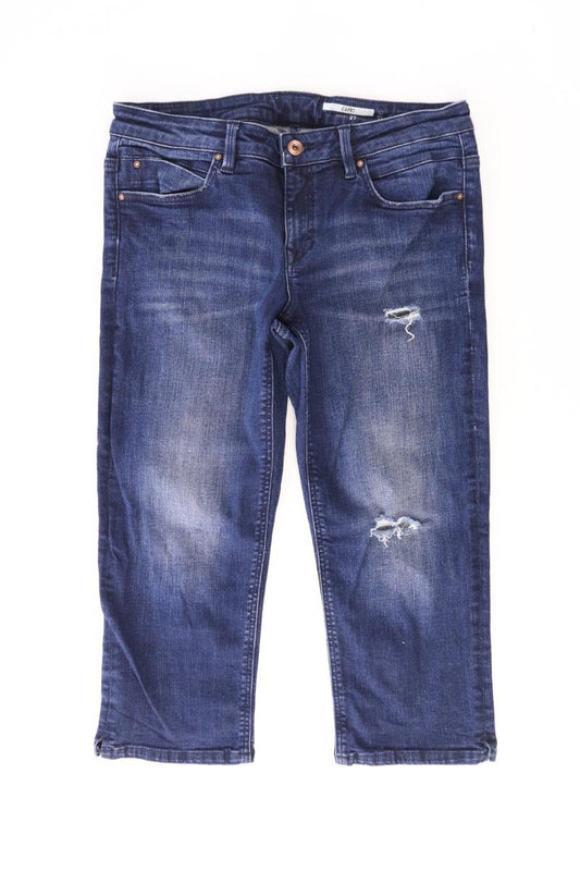 edc by Esprit 3/4 Jeans Gr. W27 blau aus Baumwolle