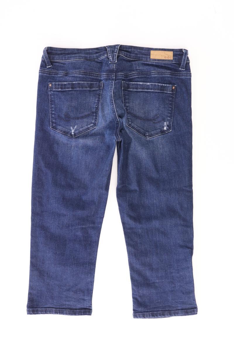 edc by Esprit 3/4 Jeans Gr. W27 blau aus Baumwolle