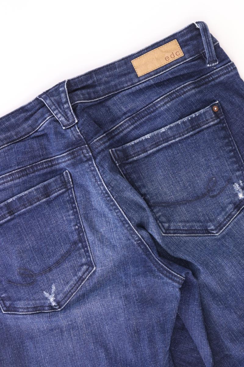 edc by Esprit 3/4 Jeans Gr. W27 blau aus Baumwolle