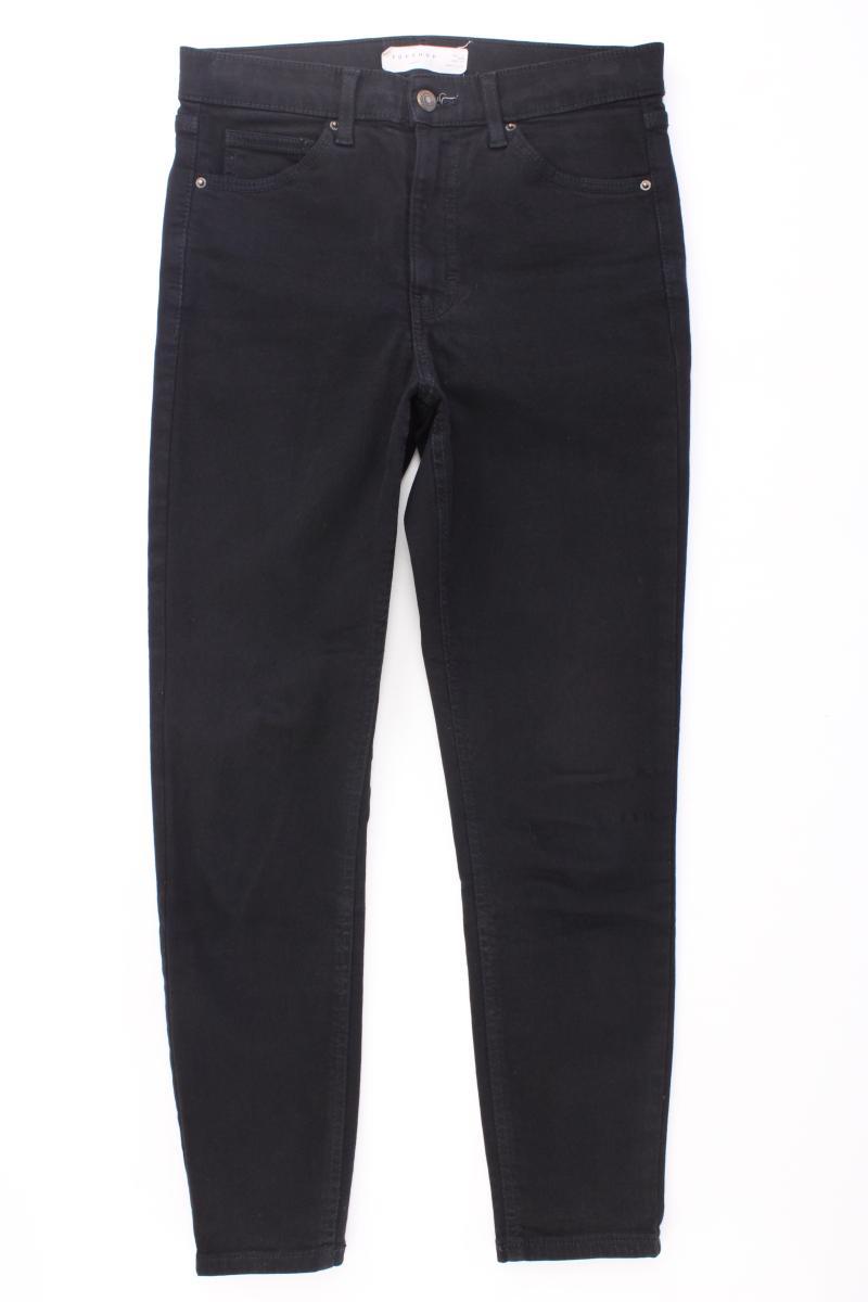 Topshop Five-Pocket-Hose Gr. W28/L30 schwarz aus Baumwolle