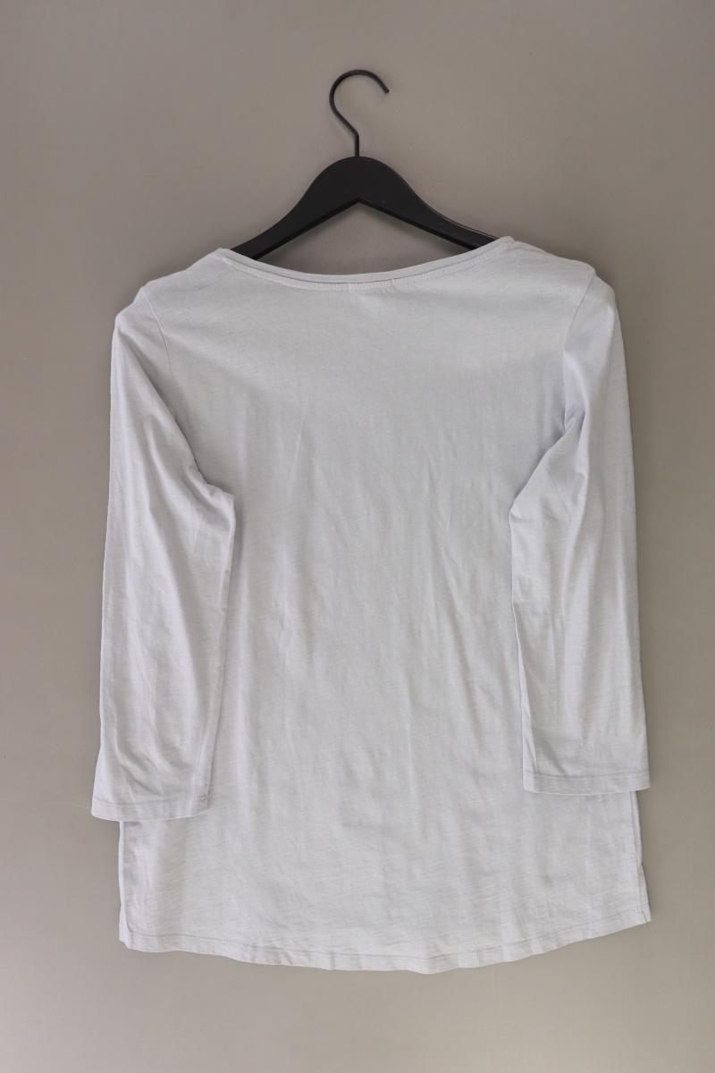 Esprit Printshirt Gr. L 3/4 Ärmel grau aus Baumwolle