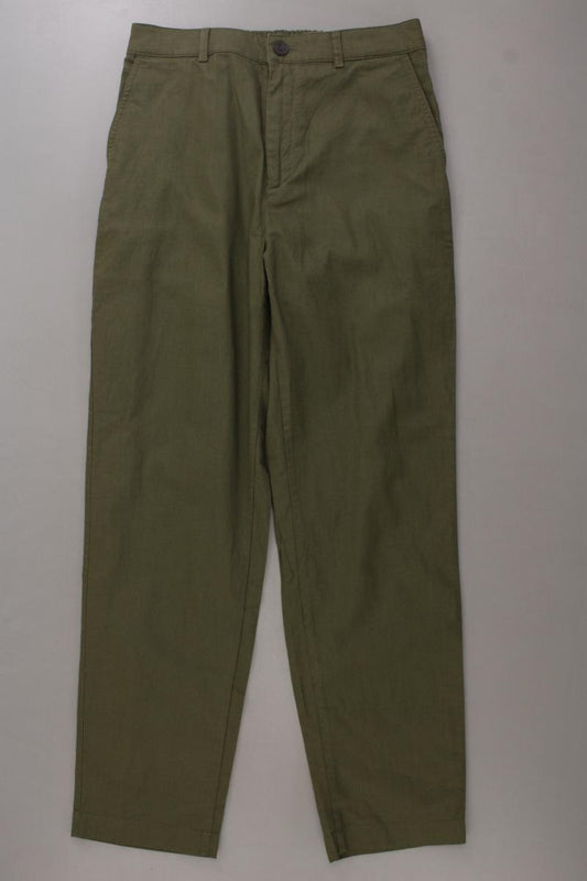 Uniqlo Stoffhose Gr. S neuwertig olivgrün aus Baumwolle