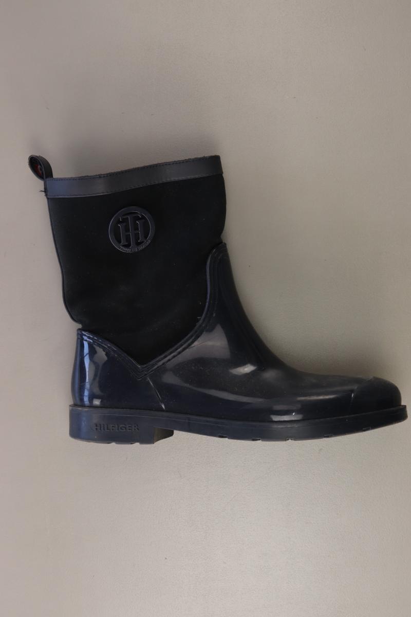 Tommy Hilfiger Absatzstiefel Gr. 39 blau