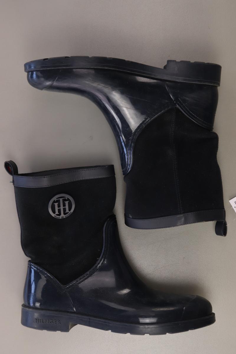 Tommy Hilfiger Absatzstiefel Gr. 39 blau