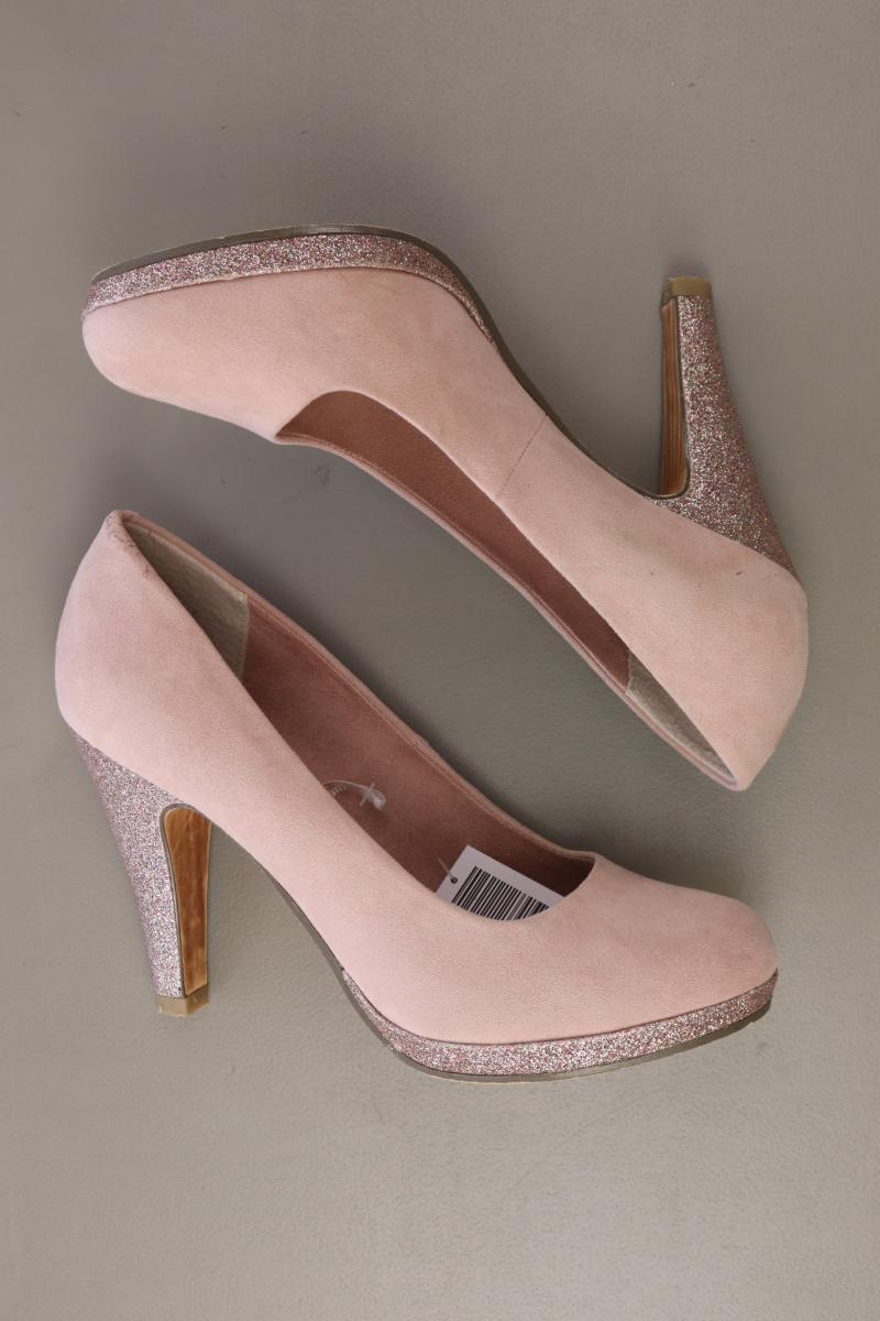 Marco Tozzi Pumps Gr. 38 rosa