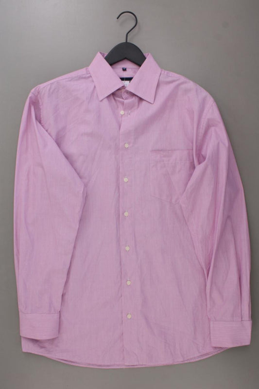 A.W. Dunmore Langarmhemd für Herren Gr. Hemdgröße 41 rosa aus Baumwolle