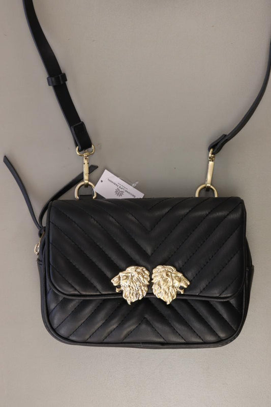 Zara Bauchtasche schwarz aus Kunstleder