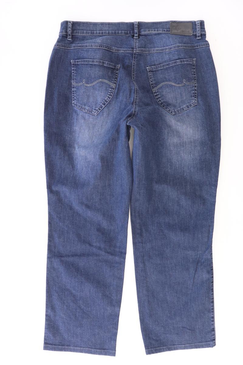 TONI Straight Jeans Gr. 44 blau aus Baumwolle