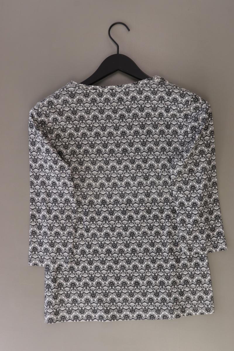 MARK ADAM Printshirt Gr. 38 3/4 Ärmel grau aus Baumwolle