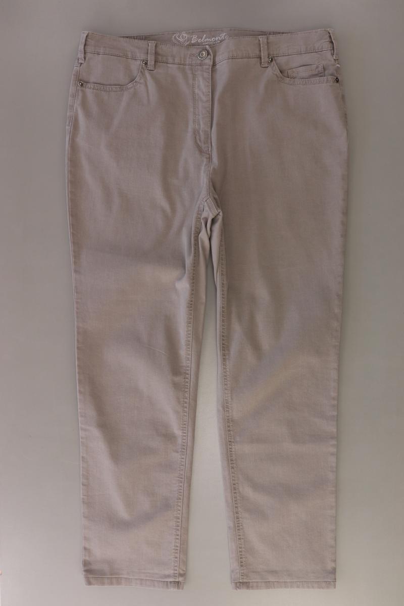 TONI Hose Gr. Kurzgröße 44 grau aus Baumwolle